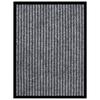 Doormat Grey Striped 40x60 cm