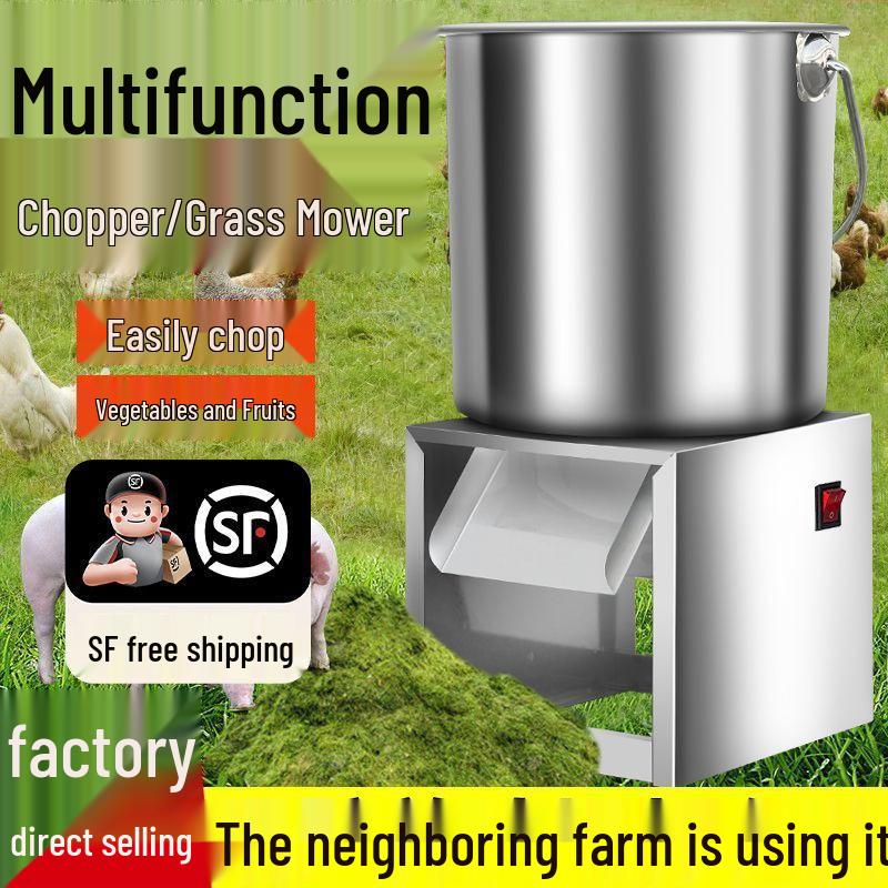 Multifunktionaler Gemüse- und Gras-Schneider aus Edelstahl für den Hausgebrauch und die Aquakultur