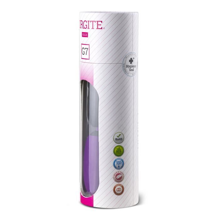 Masturbateur pour hommes - Virgite G7 - Télécommande rechargeable - 7 modes de vibration - Silicone doux