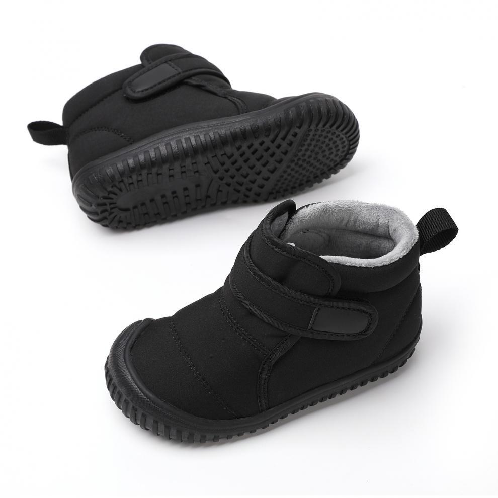 Kids' Winter Boots: Boys' Cozy Cotton & Girls' Velvet Warm Snow Shoes for Toddlers