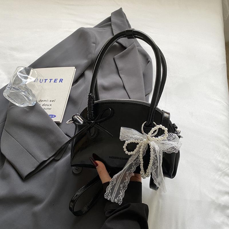 

Premium bag women s new fashion commuter portable shell bag summer versatile messenger bag чёрный