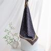 Womens Double-Sided Printed Wool Silk Scarf Square Shawl Elegant Stylish Accessory Fall Winter