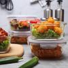 LocknLock 5-Piece Borosilicate Glass Food Storage Container Set