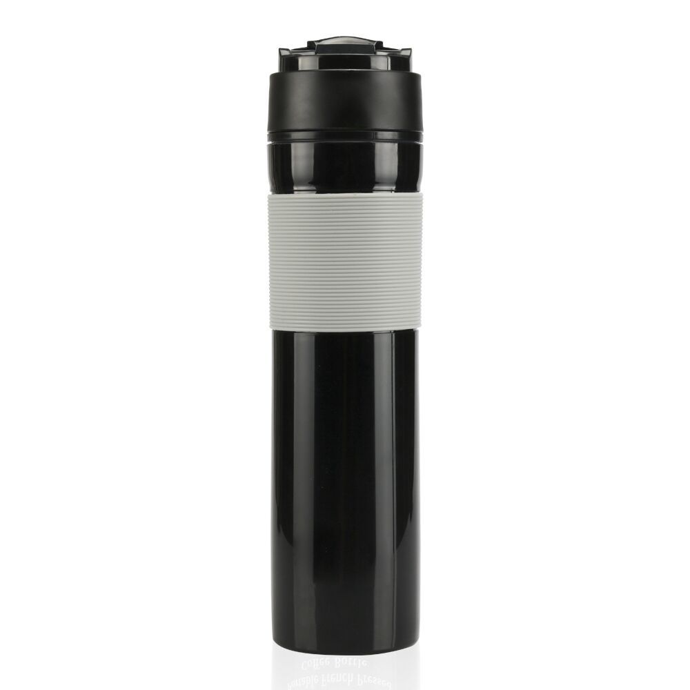 

Coffee Press Bottle Portable Mug Tea Coffee Bottle Coffee Brewer Travel Coffee Filter Bottle Hand Pressure Coffee Machine чёрный
