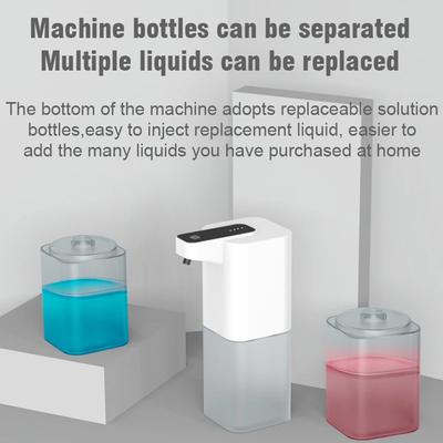 Dispenser Automatico di Sapone Liquido con Ricarica USB Sensore Infrarosso Touchless Senza Contatto Sapone a Mano Dispenser con Sensore a Mano Macchina Intelligente per Schiuma