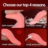 Simulation Electric Tongue Rechargeable Vibration Masturbation Device Women's Multi-Frequency Vibration Artifact Sexy Sex Product