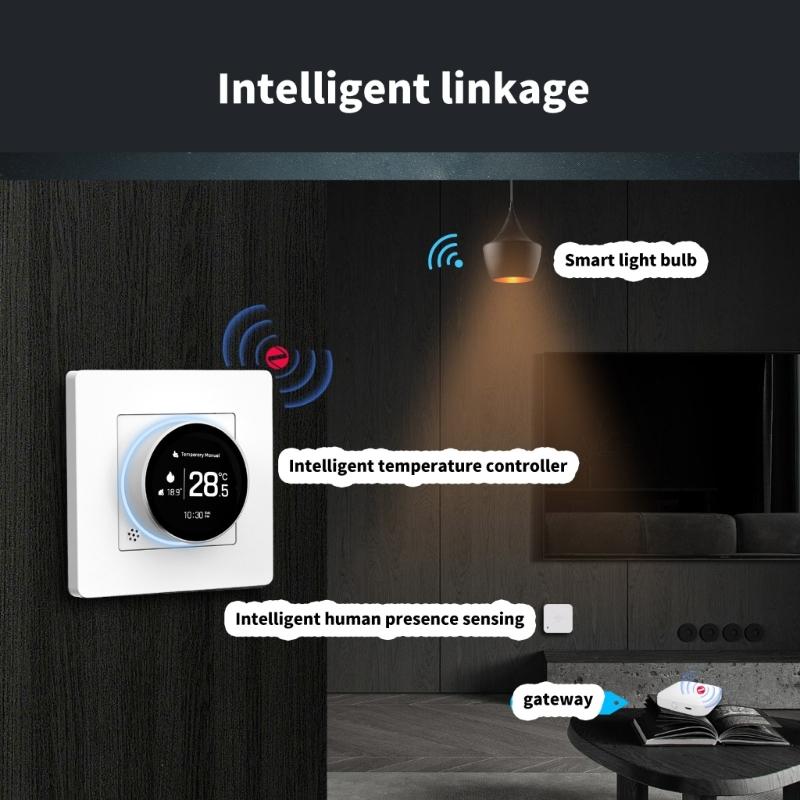 Home Thermostat Knob Bedroom Temperature Management Brass Thermostat Knob Energy Efficient Device for Underfloor Heating