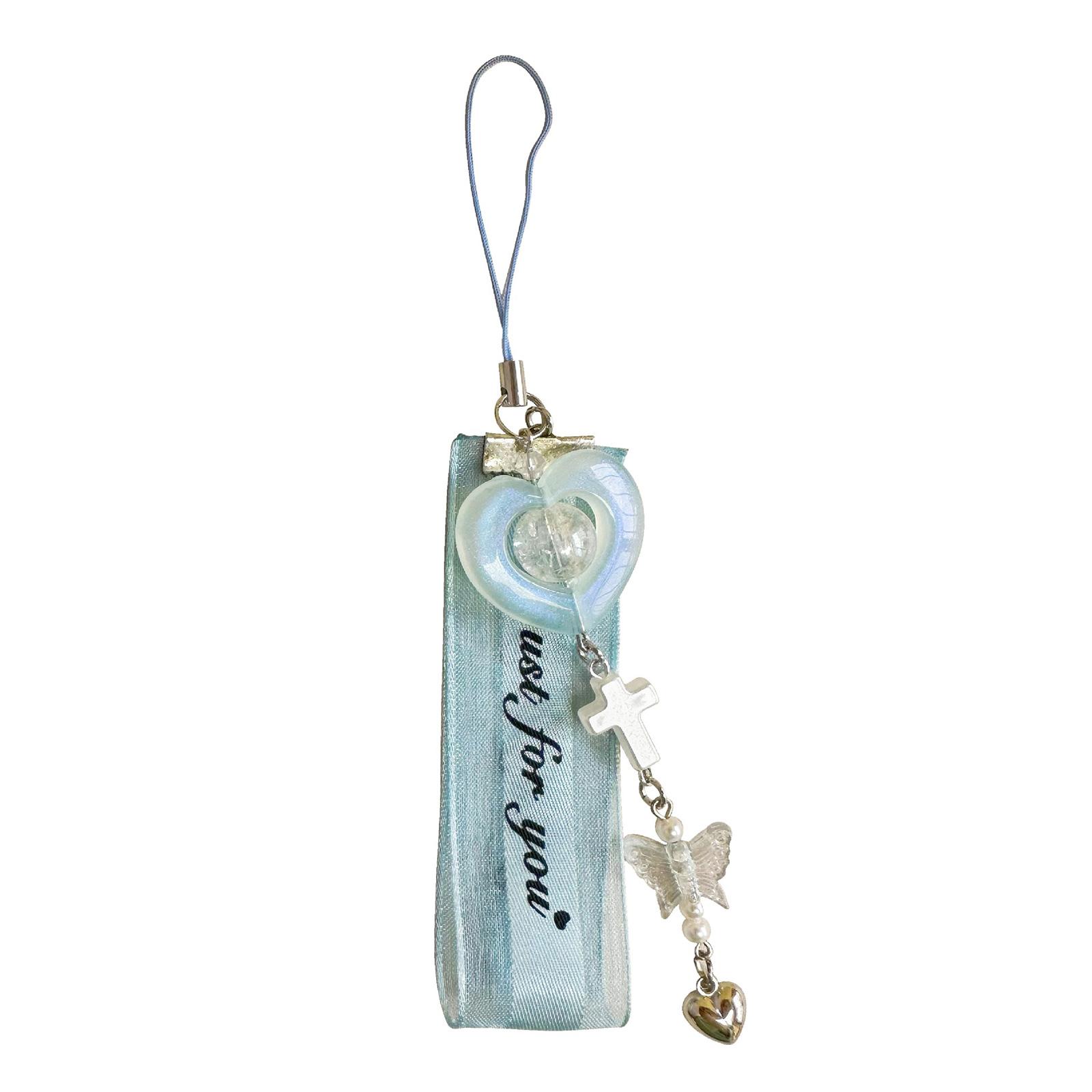 

Акрилова сумка-підвіска-серце. Стильний кулон-телефон. Модна сумка-брелок. Підвіска. Акрилова текстура. Підходить для щоденного використання синій