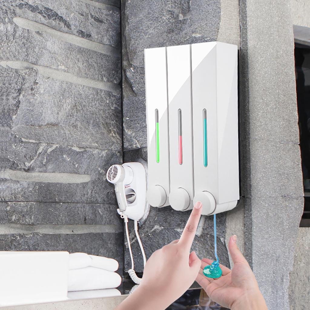 Wall-Mounted Manual Soap Dispenser for Home or Hotel