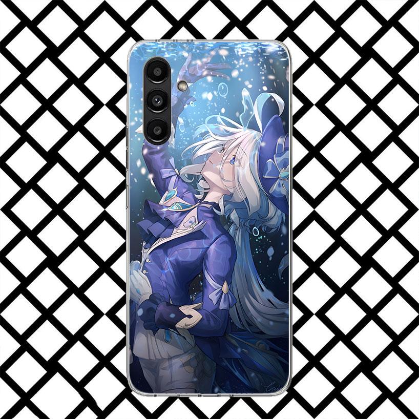 Genshin Impact Furina Handyhülle für Samsung Galaxy A17 A37 A57 A16 A26 A36 A56 A15 A25 A35 A55 A14 A24 A34 A54 A13 A23 A33 A53