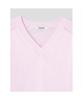 8SECONDS V-Neck Long Sleeve Pullover Light Pink