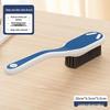 Shoe & Clothing Cleaning Brush - Long Handle, Soft Bristles, Multi-Functional, Gentle on Shoes & Clothes