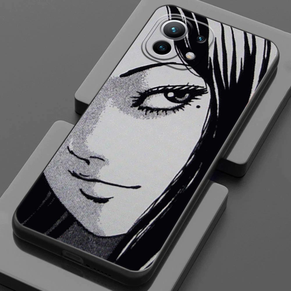 Mobilskal för Xiaomi Mi 11 Lite 5G NE 11i 11X 11T 12 Pro Poco F3 X3 GT X4 NFC Pro Skal Fodral Japansk Manga Skräckserie Tomie