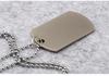 Fashion Stainless Steel Custom American Flag Dog Tag Necklace Pendant