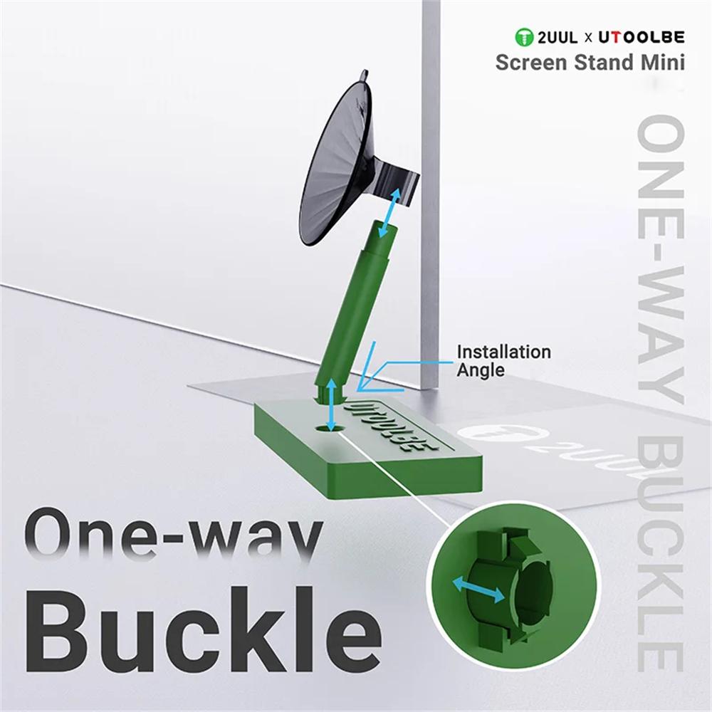 2UUL X UTOOLBE BH07 Mini Screen Repair Stand Large Suction Cup Ultra Adsorption Phone LCD Screen Back Cover Glass Removal Tool