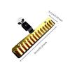 Transverse Peak Effect Cymbal Gold-Finish Ridged Angle Adjustable