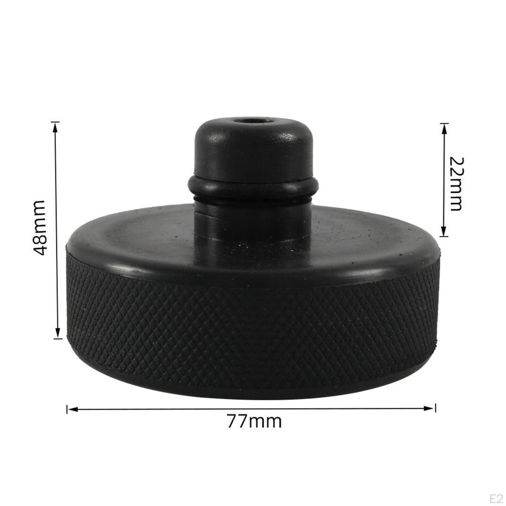 4x Jack Lifting Pads Rubber Protects Chassis Paint Adapter for Model X S 3