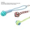 Lightweight Portable Dog Rope Toy Natural Cotton Weave Pet Chew Rope Daily Teeth Cleaning