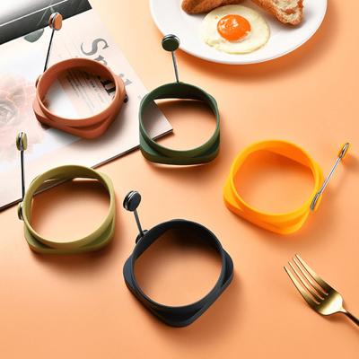 1 Stück Silikon Eierring - Hochtemperaturbeständig, Antihaft Omelettform für Perfekte Frühstücke & Pfannkuchen - Essentielles Küchenutensil