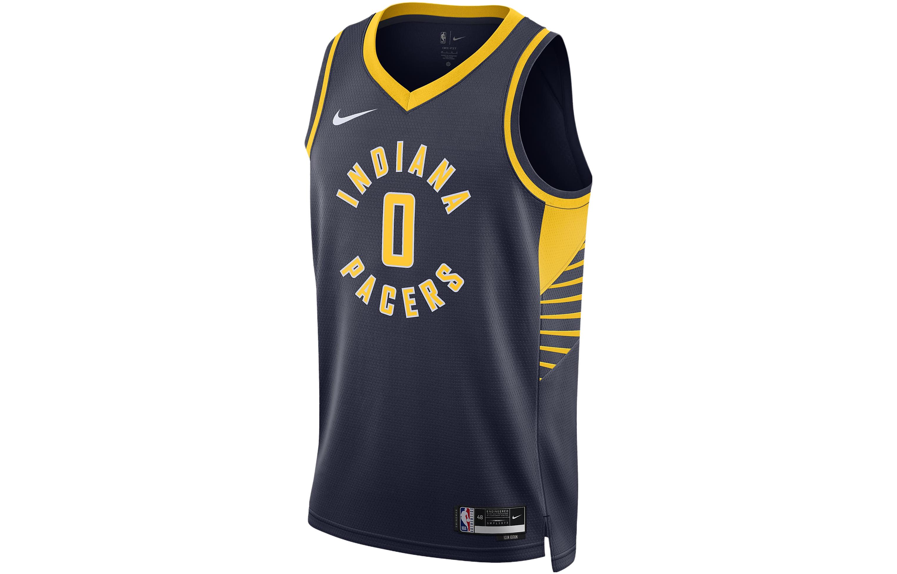 Nike Indiana Pacers Icon Edition Men s Nike Dri-FIT Nba Swingman Jersey DN2007-424 XL