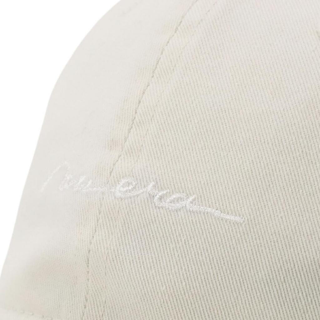 New Era Cap 9TWENTY Long 14666250 NER35C5600 Ivory White Handwritten Logo Ribbon ONSPOTZ Exclusive Hat 920 Long Visor Long Brim Stylish Street Brand