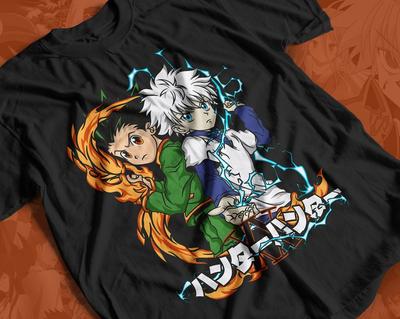 Hunter Anime T-shirt Unisex, Anime Manga Shirt