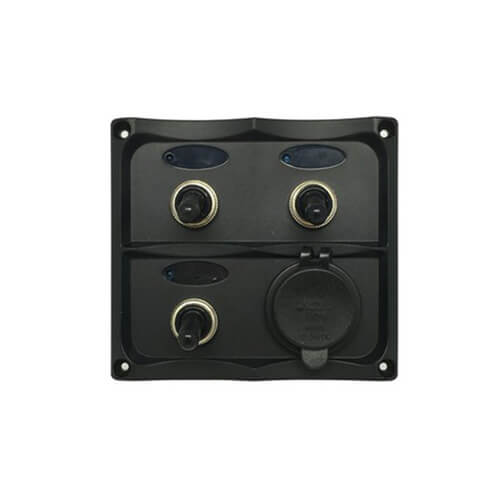 

Панель с двойным USB-разъемом 4,2 А (3 Переключатель)