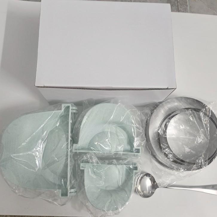 Ręczna Forma do Pierogów - Duży Rozmiar Ręcznie Robiony Pierogarnik do Zawijania i Sklejania Ciasta na Pierogi