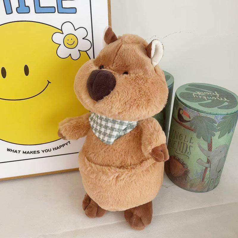 

Кукла Карликовый Кенгуру с Коротким Хвостом Милая Кенгуру в Шарфе Плюшевая Игрушка Детская Маленькая Кукла на Подарок на День Рождения Medium 35cm