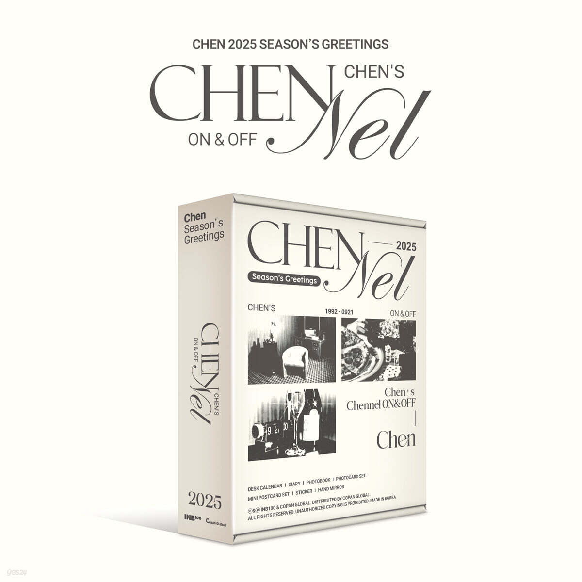 

Chen (CHEN) 2025 SEASON’S GREETINGS ‘Chen’s Chennel ON & OFF’