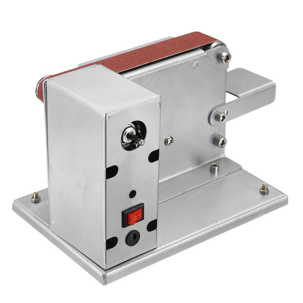 Adjustable Speed Electric Iron Angle Grinder Sanding Belt Adapter For 795 Sanding Machine Grinding Polishing Machine 110-240V 350W