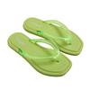 Damtofflor med genomskinlig tårem: Mjuka sulor halkfria sandaler för strand & hem