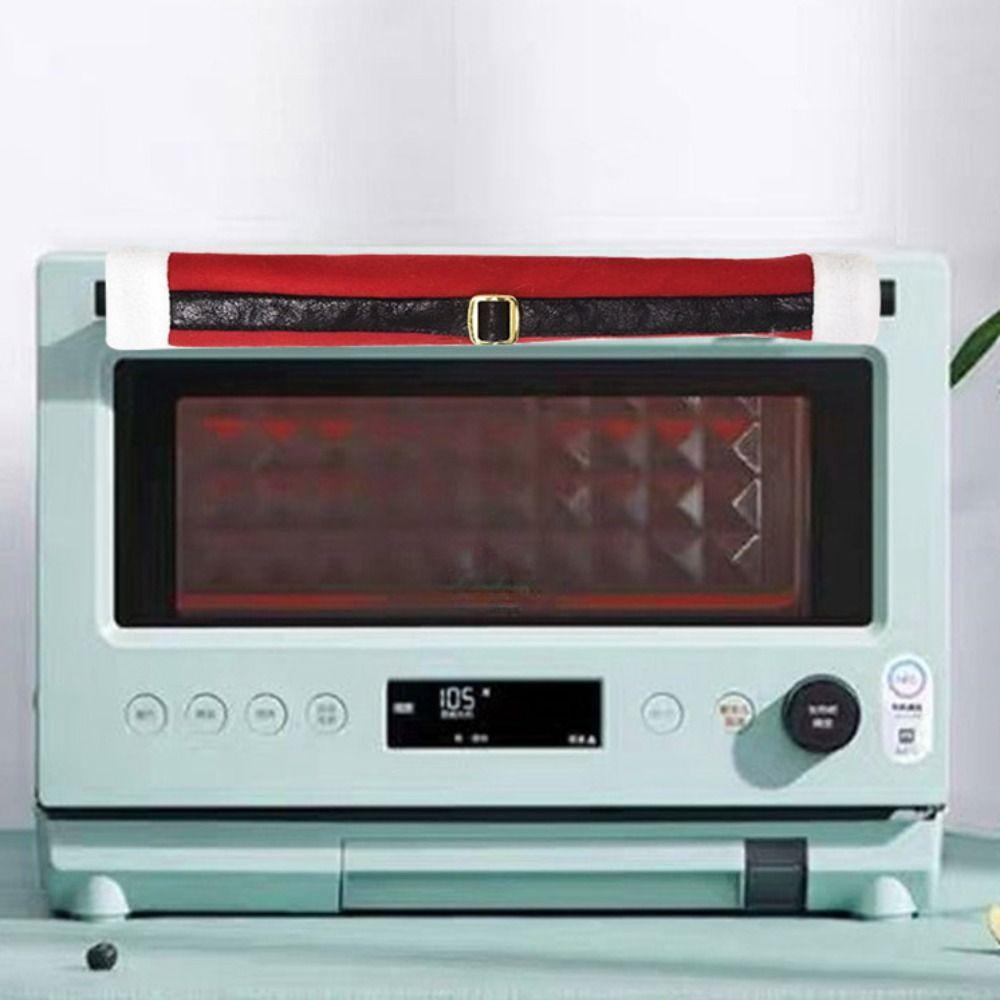 3pcs/set Durable Fridge Door Handle Cover Anti Skid Microwave Handle Cover  Christmas