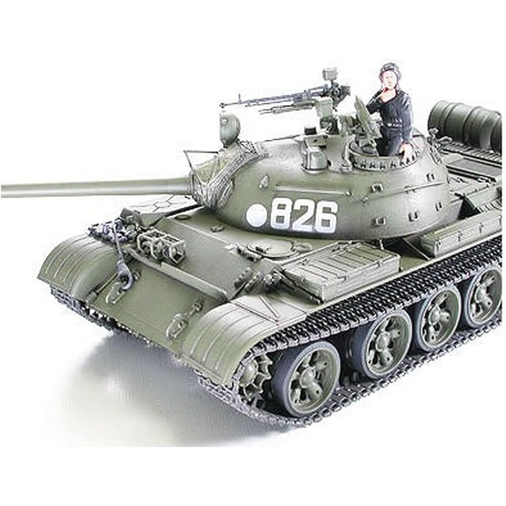 Tamiya 1/35 Military Miniature Series No. 257 Soviet Army Tank T-55A Plastic Model 35257