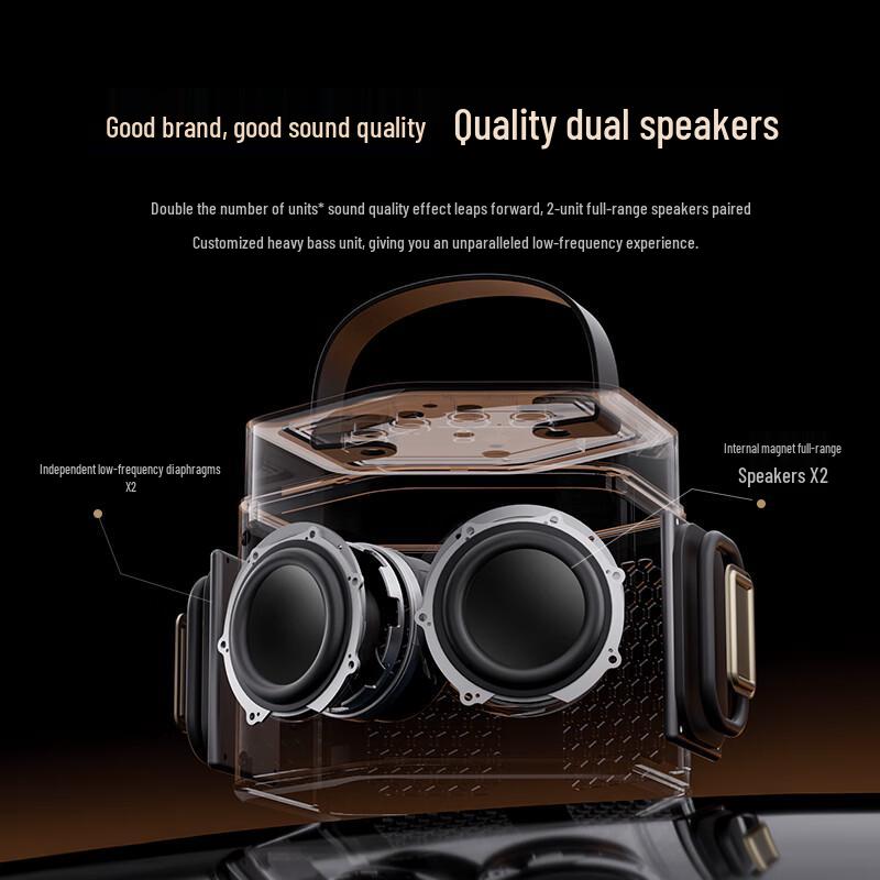 Philips TAS2808 Wireless KTV Karaoke Speaker System CN plug (adapter included)