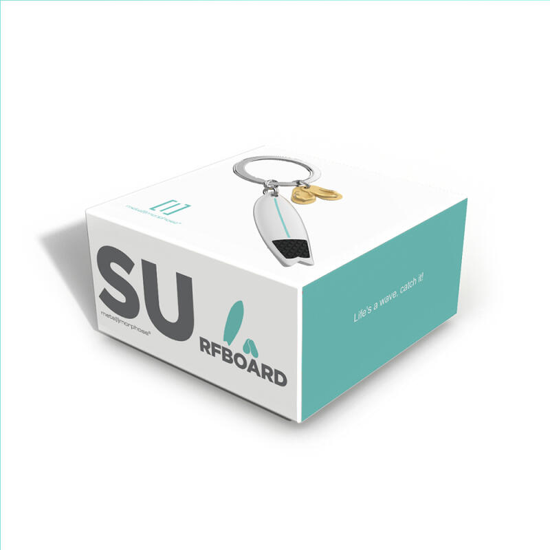 Keyring Surfboard (Silver)