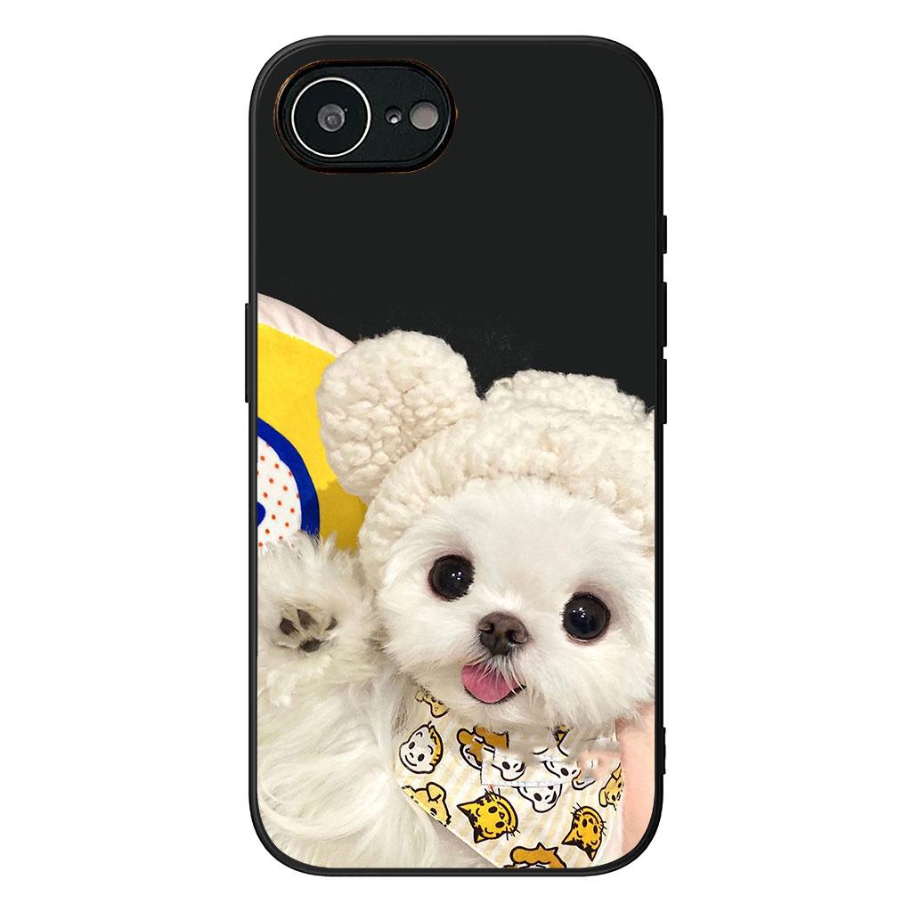 

Cover for Samsung Galaxy A36 A17 A26 A07 A35 A54 A53 A13 A33 A34 S8 S9 S20 S21 FE S10 Plus Phone Case Pet Bichon Frise White Dog Galaxy S20