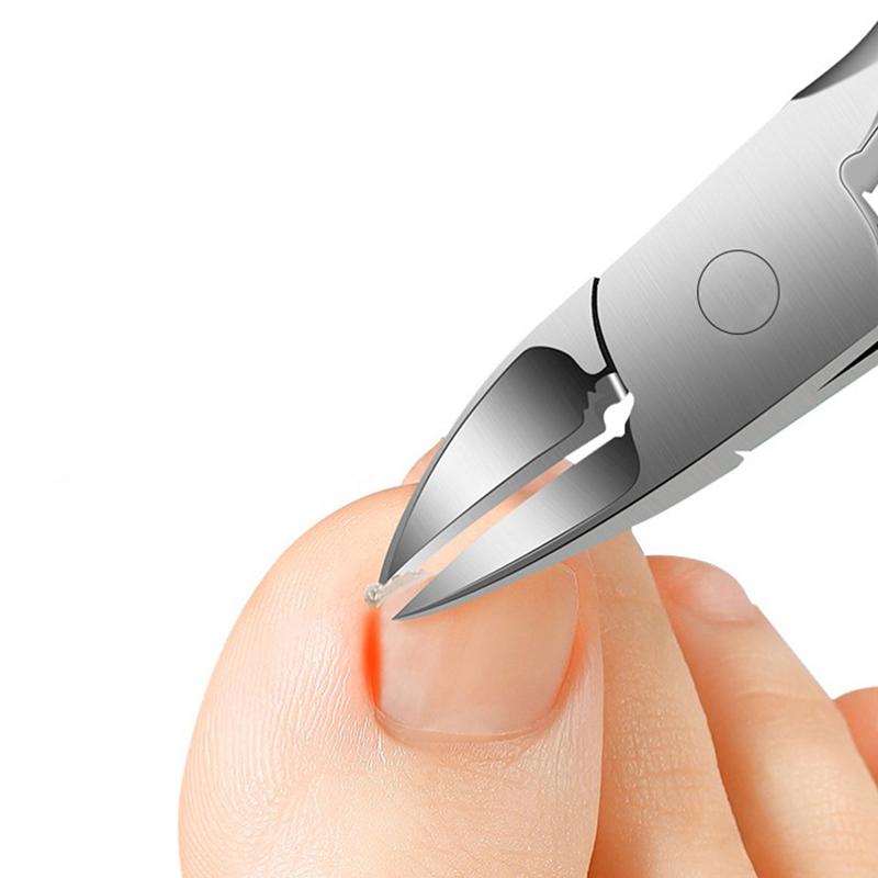 Stainless Steel Toenail Clippers Dead Skin Remover Nail Correction Thick Nails Ingrown Toenails Nippers Cutters