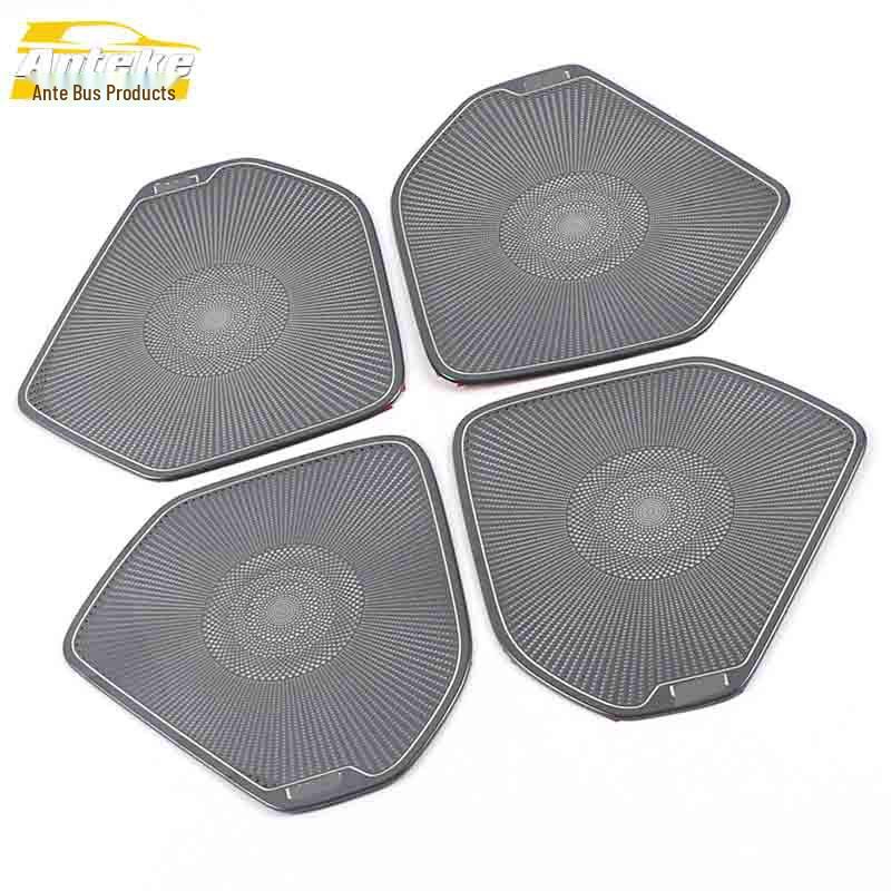ICON Four-Door Speaker Cover Sequins - Fits 20 Models, Stainless Steel, Car Door Accessories