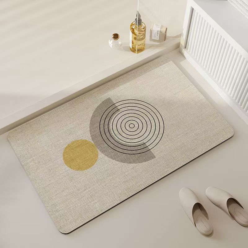 Bathroom absorbent diatom mud toilet doormat toilet toilet floor mat toilet carpet