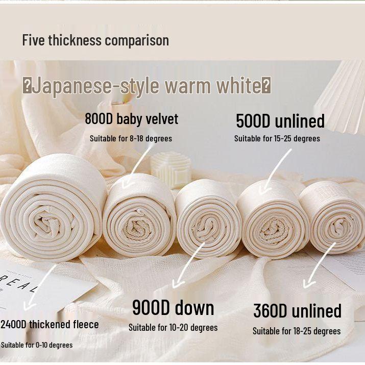 Women's High-Waist Cotton Leggings - Thick, Velvet-Lined, Stirrup Tights In Milk White & Beige for Autumn/Winter