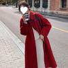 Japanese Sweet Girly Loose Double-Sided Wool Coat for Autumn/Winter