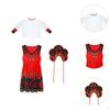 Folk Clothing Russian Girls Cosplay Costume Dress for Performance