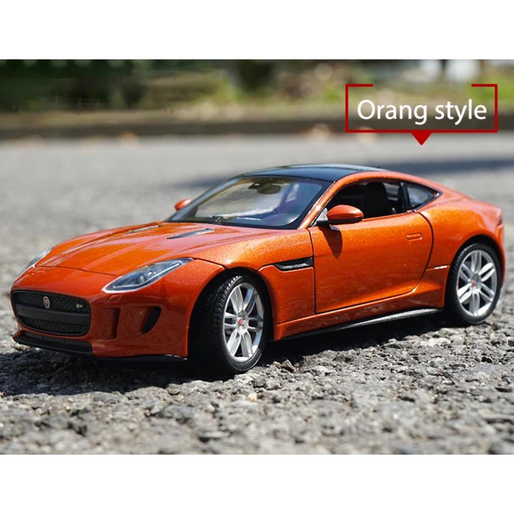 WELLY 1/24 JAGUAR F-Type Coupe Alloy Car Diecasts & Toy Vehicles Car Model Miniature Scale Model Car Toy for Children