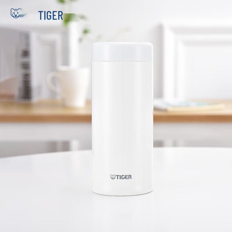 TIGER Stainless Steel Vacuum Tea Mug with Filter
