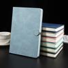 Vintage Personal Planner with Round Magnetic Buckle Business Notepad Diary Note Book  School