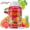 Capsule bogate în extracte variate de fructe, conținând vitamine, complet naturale, 120 capsule per pachet