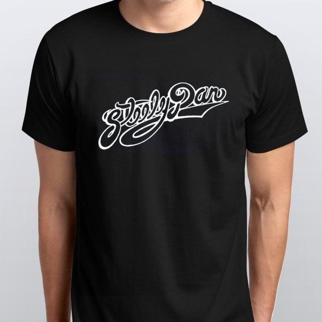 T-SHIRT STEELY DAN Tutte le taglie S M L XL XXL 3XL 4XL colori Nero Bianco