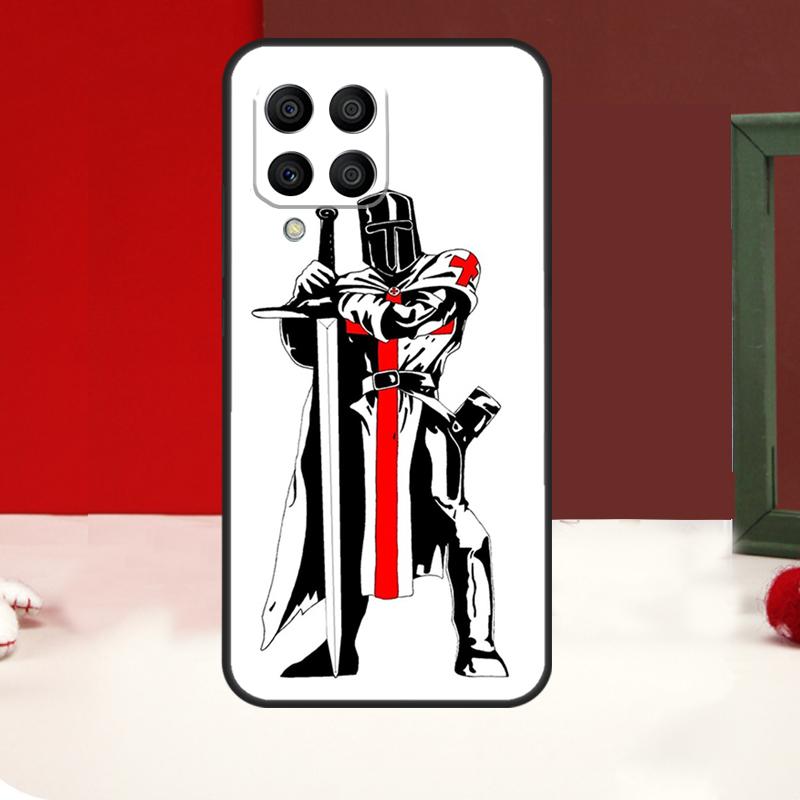 Christian Templar Knights Case For Samsung Galaxy M52 M32 M22 M12 M14 M54 M13 M23 M33 M53 M11 M21 M31 M51 M30s Coque