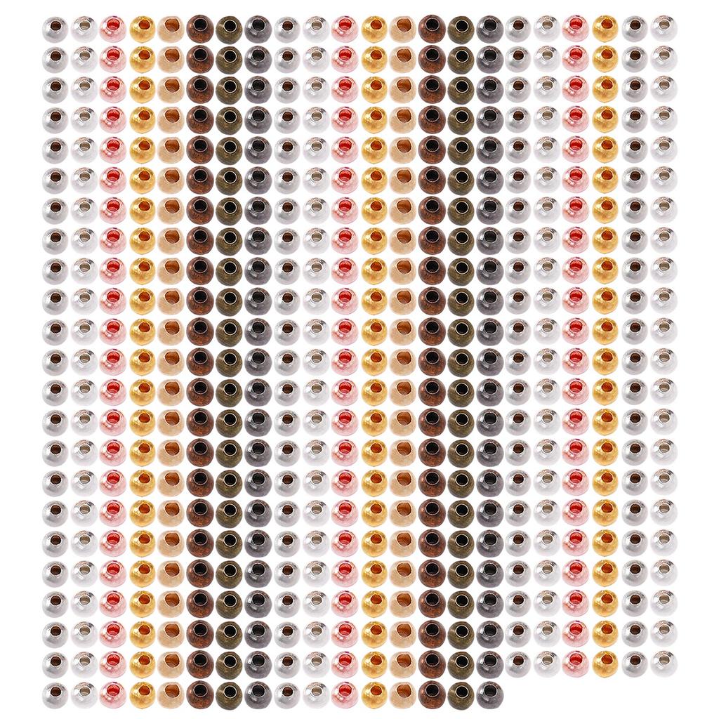 Metal Spacer Beads Charm Loose Beads DIY Bracelets Jewelry Making Supplies Brass Material DIY Necklace Beads for Jewelry